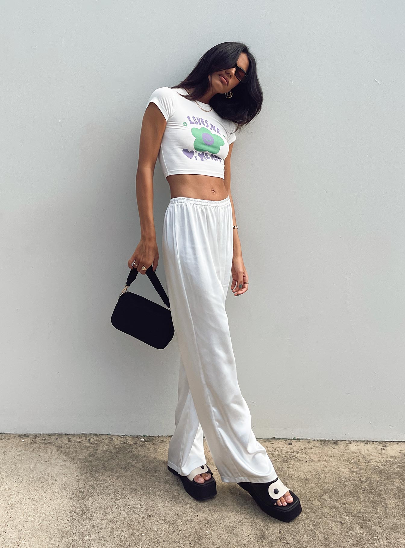 Nixie Pants White